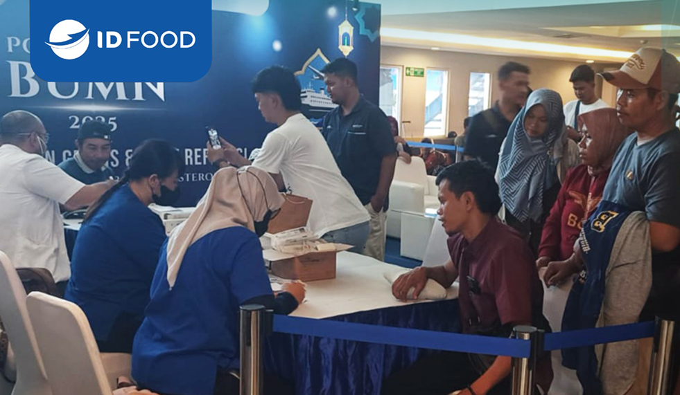 ID FOOD Bersama BUMN siapkan Posko Arus Balik, Pemudik Bisa Pijat Refleksi Hingga Cek Kesehatan Gratis
