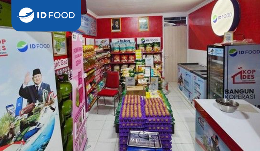 H-1 Jelang Peluncuran, ID FOOD Pastikan Pasokan Produk Pangan di Koperasi Desa Merah Putih Aman