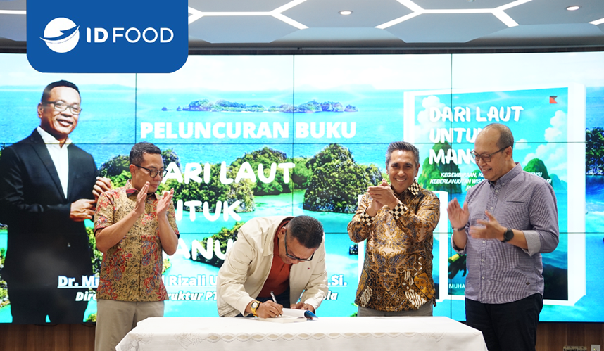 Indonesia Negara Kelautan, PT Perikanan Indonesia Luncurkan Buku “Dari Laut untuk Manusia”