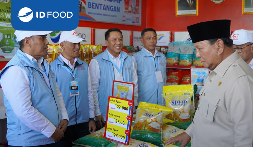Resmi Diluncurkan Presiden, Ini Strategi ID FOOD Pastikan Pangan Terjangkau Tersedia di Ratusan Koperasi Desa Merah Putih