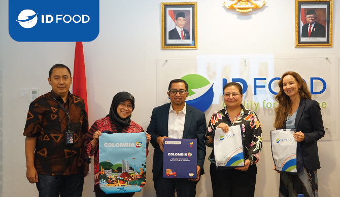 ID FOOD Optimalkan Potensi Kerja Sama Perdagangan Ekspor Impor Indonesia dengan Kolombia