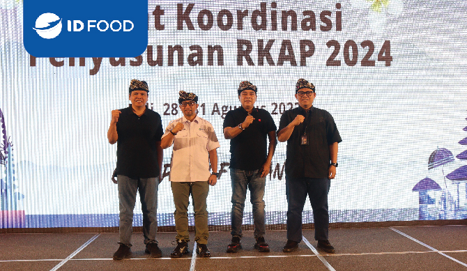 Direktur Utama ID FOOD Menghadiri Rakor RKAP 2024 Rajawali Nusindo