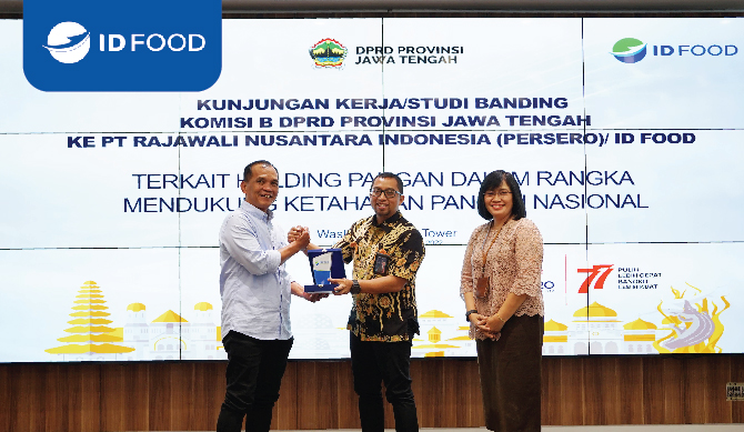ID FOOD Menerima Kunjungan Kerja Dari Anggota DPRD Jawa Tengah Dalam Rangka Memaksimalkan Komoditas Pangan Provinsi Jawa Tengah