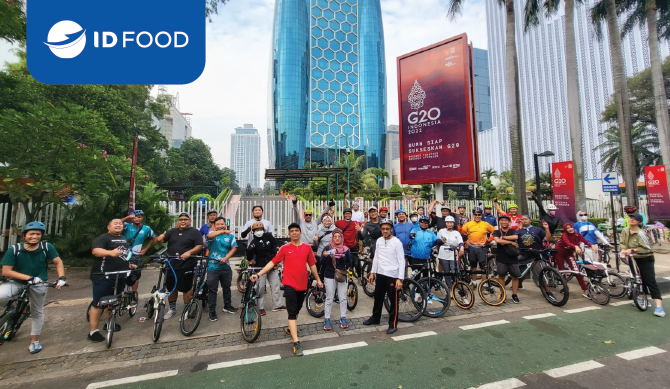 Komunitas Sepeda ID FOOD Grop, kembali Menjaga Silaturahmi Antara Member Of ID FOOD CYCLING ENTHUSIAST