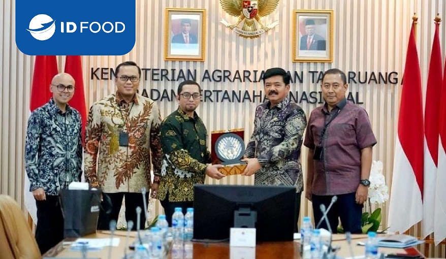Dorong Potensi Pemanfaatan Lahan ID FOOD Jalin Kolaborasi Dengan Kementerian ATR/BPN