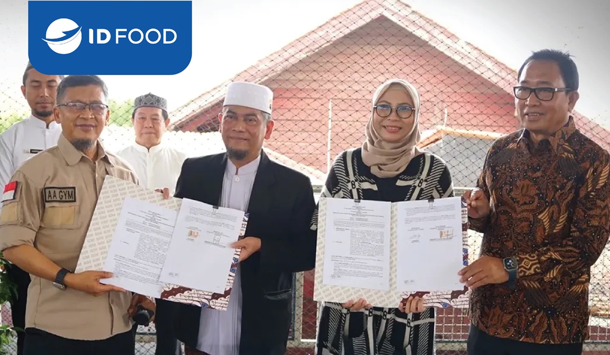 Sinergi ID FOOD Dengan Yayasan Daarut Tauhiid Dalam Program Makan Sehat Bergizi