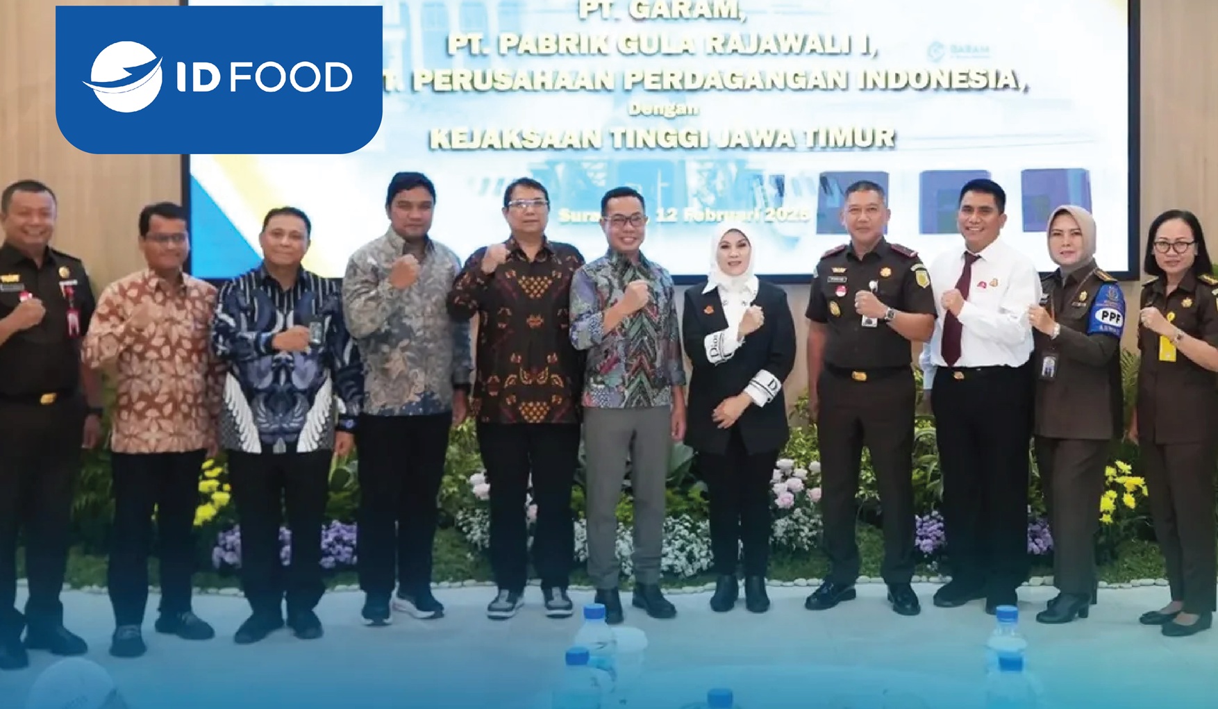 ID FOOD Group Perkuat Pengamanan Aset Wilayah Jatim dengan Kejaksaan Tinggi Jawa Timur