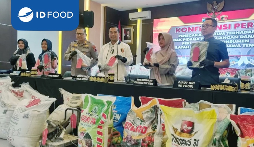 Selamatkan Gula Petani, ID FOOD Dukung Satgas Pangan Polri Tindak Peredaran Gula Rafinasi Di Pasar Konsumsi